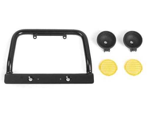 RC4WD Steel Push Bar Bumper with yellow flood lights GII 2015 D90