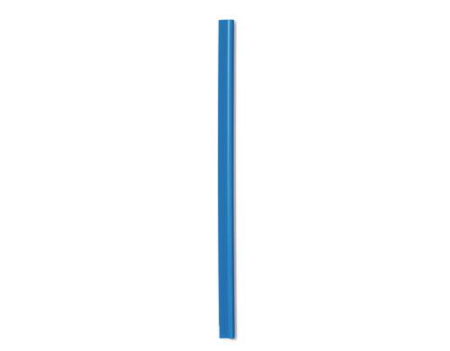 Durable Klemmschiene 6 mm blau, 50 Stck