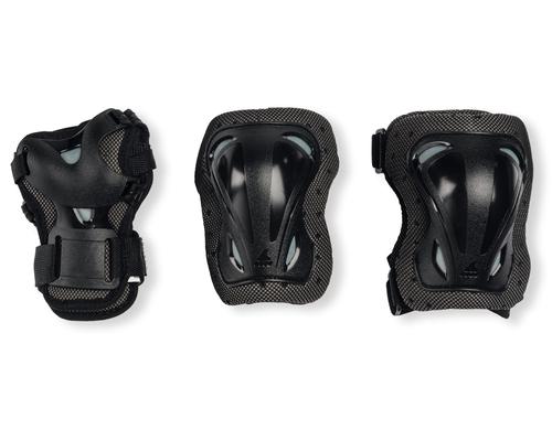 ROLLERBLADE SKATE GEAR JUNIOR 3 PACK XXXS, BLACK