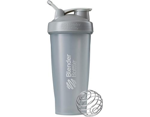 BlenderBottle Classic (w/Loop) Full Color, Pebble Grey