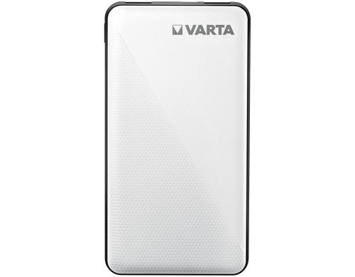 VARTA Portable Powerbank Energy 10000 mAh Mit LED-Anzeige, 3x USB, 1x Micro USB