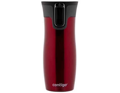 Contigo West Loop Thermobecher 470ml, red, AUTOSEAL Technologie