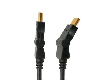 Kabel HDMI HDGear Swivel 3.0m 1080p, HDMI A-Stecker-HDMI A-Stecker