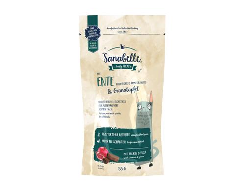 Sanabelle Katzen Snack Ente & Granatapfel 55g