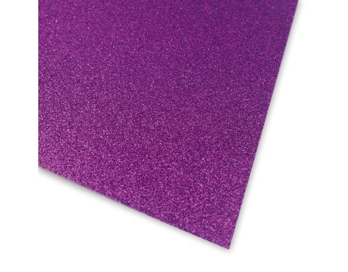 Ursus Glitterkarton A4 Lila 10 Blatt  300g/m2, A4