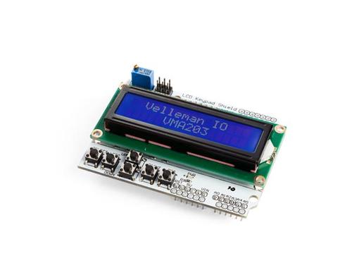 Whadda LCD1602 LCD & KEYPAD SHIELD FOR ARDUINO