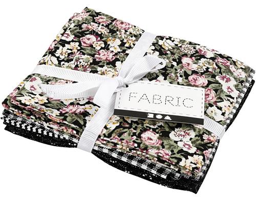 Creativ Company Stoffpaket Patchwork 45 x 55 cm, 10 g/qm, 4 Stck