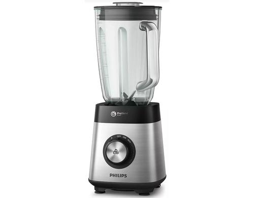 Philips Standmixer HR3571/92 1000W, 2l, Glas, Messer Edelstahl