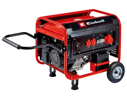 Einhell Stromerzeuger TC-PG 55/E Benzin 400V, 5500W, 4-Takt, 25l-Tank