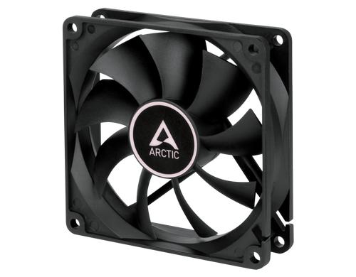 Gehuselfter Arctic Cooling F9 Black 92x92x25mm, 12V, 21dBA