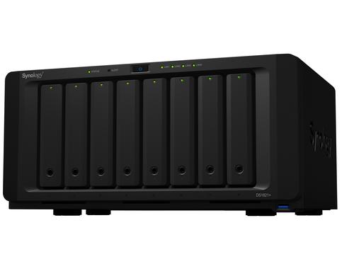 Synology DS1821+, 8-bay NAS ohne Harddisk, erweiterbar auf 18-bay, 4GB