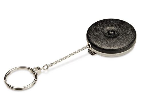 KEY-BAK Ausweishalter mit Grtelclip Stahl schwarz, 1 Stck