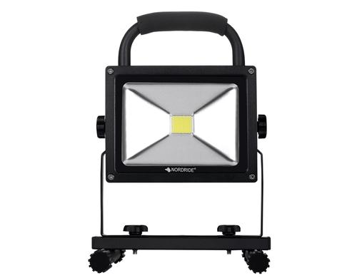 Nordride Akku LED Strahler 6000K, 2000lm, 11.1V 6600mAh