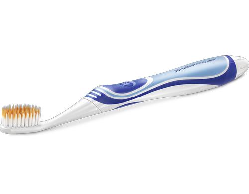 Trisa Zahnbrste Schall Sonicpower Pro Interdental soft Uno Akku blau