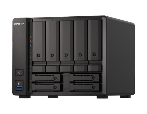 QNAP NAS TS-h973AX-32G, 9-bay AMD Ryzen, 5 x 3.5-inch + 4 x 2.5-inch