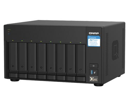 QNAP NAS TS-832PX-4G, 8-bay Alpine AL-324 1.7Ghz Quad Core, 4GB RAM