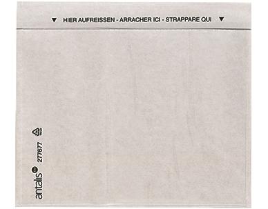 Antalis Dokumententaschen C6 ohne Druck transparent, 1000 Stck