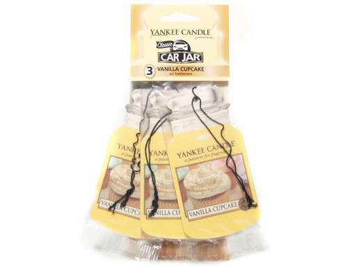 Yankee Candle Vanilla Cupcake Bonus Pack Car Jars 3er Pack Karton