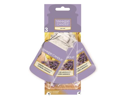 Yankee Candle Lemon Lavender Multi Pack Car Jars 3er Pack Karton