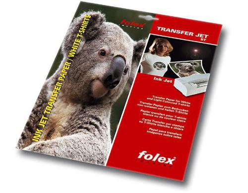 T-Shirt-Folien Folex, A4, 10 Blatt, fr InkJet