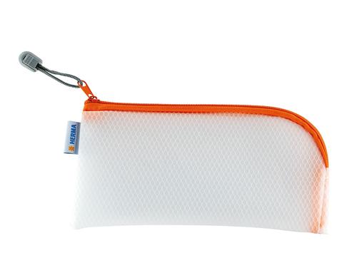 Herma Etui Mesh Bag 23 x 11 cm Material: EVA, Farbe: Orange