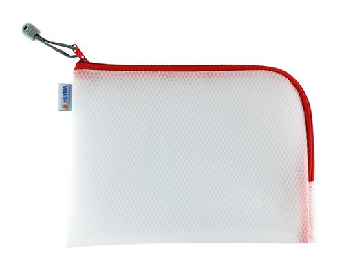 Herma Etui Mesh Bag 26 x 20 cm Material: EVA, Farbe: Rot