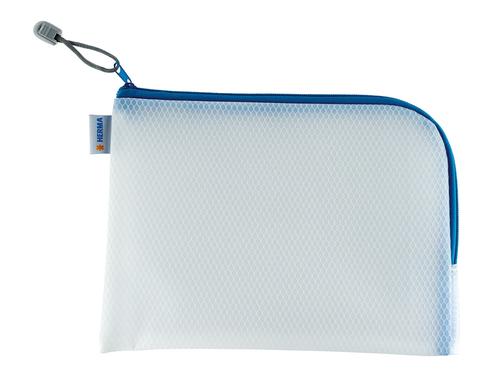 Herma Etui Mesh Bag 26 x 20 cm Material: EVA, Farbe: Blau