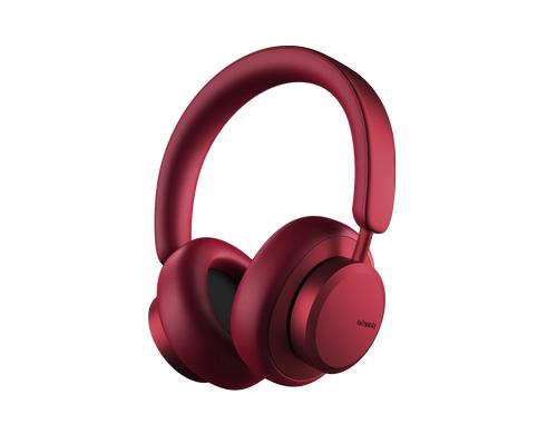 Urbanista Miami Over-Ear Kopfhrer mit ANC rot, bis 50h Akku, Ambient Sound Mode