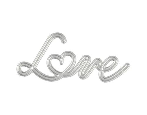 Creativ Company Stanzschablone Love 6.9 x 3.05 cm