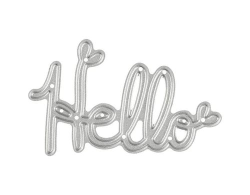 Creativ Company Stanzschablone Hello 5.9 x 3.6 cm