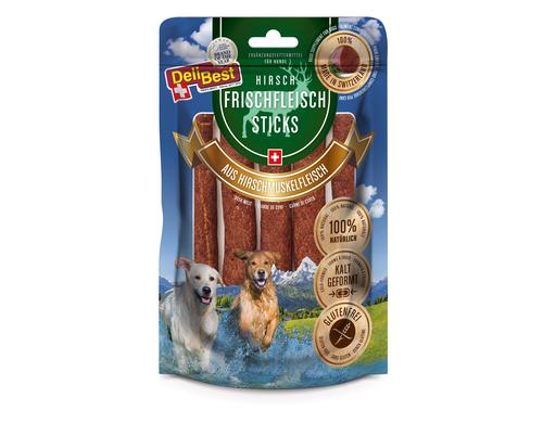 DeliBest Hirschfleisch Sticks 10cm 5Stk.