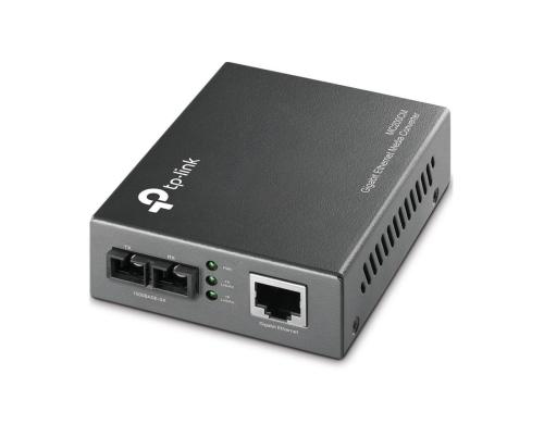 TP-Link MC200CM: Media Converter Gigabit, 1xSC Duplex Fiber Slot, 1xRJ45, MM