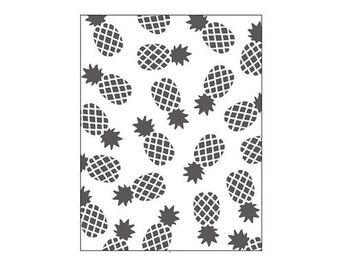 Creativ Company Prgeschablone Ananas 11x14 cm, 2 mm