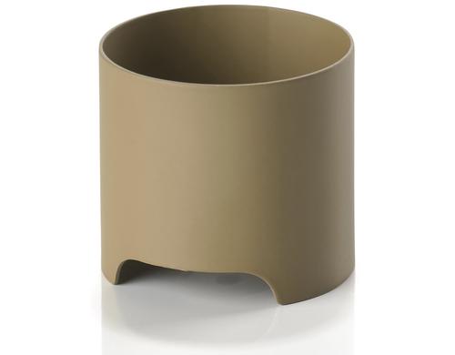 Zone Kerzenstnder khaki Metall, D: 6cm x 5.4cm