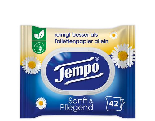 Tempo Feuchttcher sanft&pflegend Kamille 42 Tcher