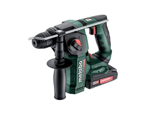 Metabo BH 18 LTX BL 16 Akku-Bohrhammer 18V 2x2Ah Li-Ion Ladegert SC 30, Metabox