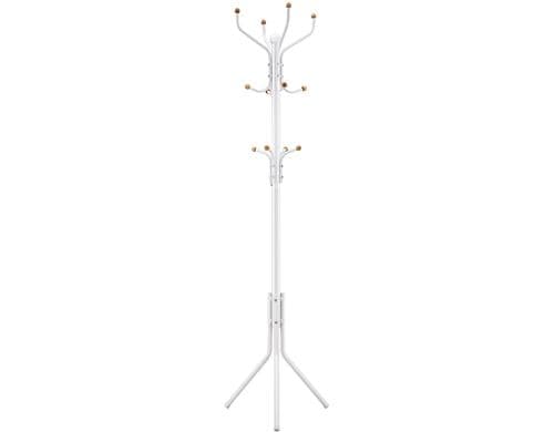 Songmics Kleiderstnder Weiss, 182 cm Metall, D: Boden 44 cm