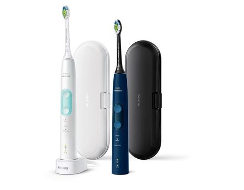 Philips Sonicare ProtectiveClean HX6851/34 Series 5100, Duo weiss+petrol