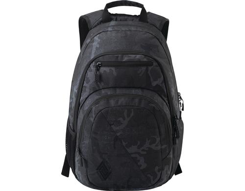 Nitro Schulrucksack Stash 29 forged camo 49 x 30 x 22 cm, 29 Liter, ab 10 Jahren