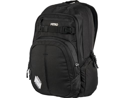 Nitro Schulrucksack Chase true black 35 Liter, ab 12 Jahren