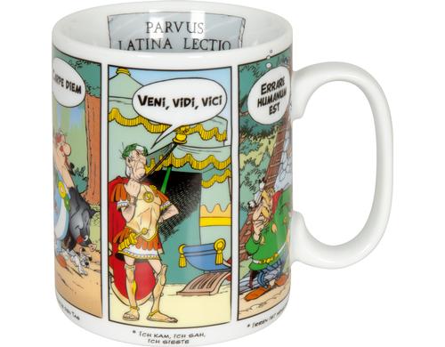 Knitz Tasse Asterix Comic Latein Fassungsvermgen 490ml