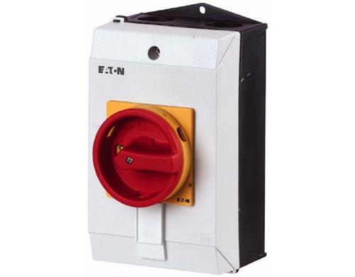 Eaton Hauptschalter 3 Polig, 20 A NOT-AUS-Funktion T0, Rot