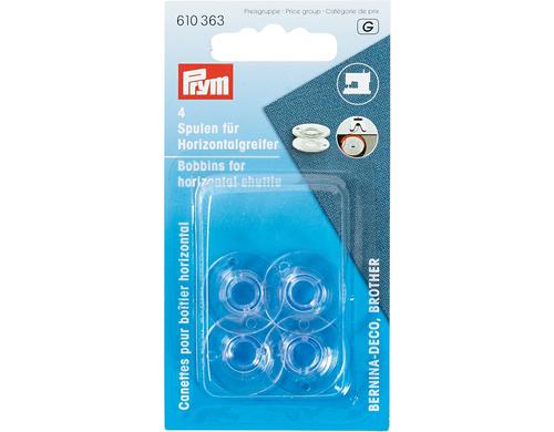 Prym Nhmaschinenspulen Horizontalgreifer 21.2 mm mm, Karte 4 Stck