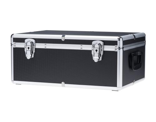 Mediarange Aluminium DJ-Case black 500 CDs abschliessbar, inkl. 500 Einhngetaschen