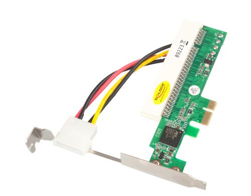 Delock 89223 PCI Express zu PCI Adapter PCI Express x1 Standard