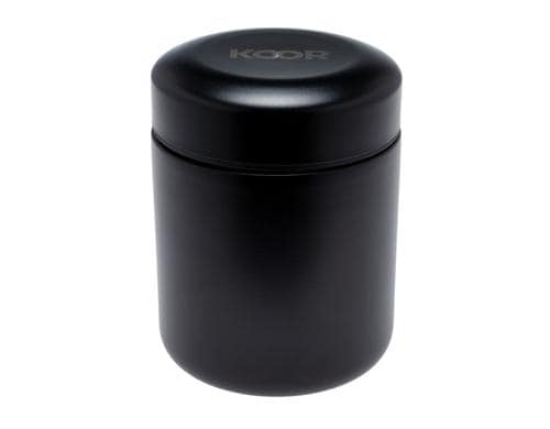 KOOR Food Pot Thermo 400ml Black Stainless Steel, doppelwandig