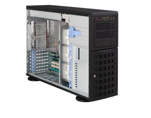 Supermicro SC745BTQ-R920B: Servergehuse 8 SAS/SATA Hotswap Bays, 920W NT, redundant