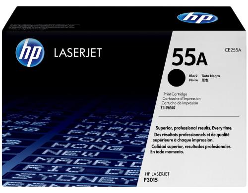 HP Toner 55A - Black (CE255A) Seitenkapazitt ~ 6'000 Seiten