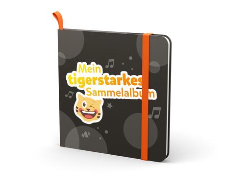 Sammelalbum fr Tigercards Schwarz 