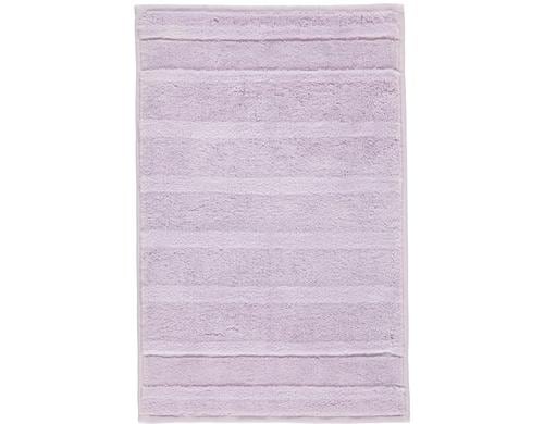 Caw Gstetuch Noblesse Uni 30x50 100 % Baumwolle, lavendel